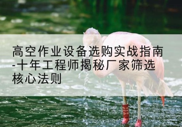 五原剪叉式升降机厂家-高空作业设备选购实战指南-十年工程师揭秘厂家筛选核心法则